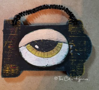 Creepy Eye ornament